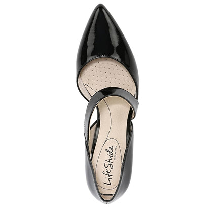 LifeStride Women's, Suki Pump, Black Patent, 9.5