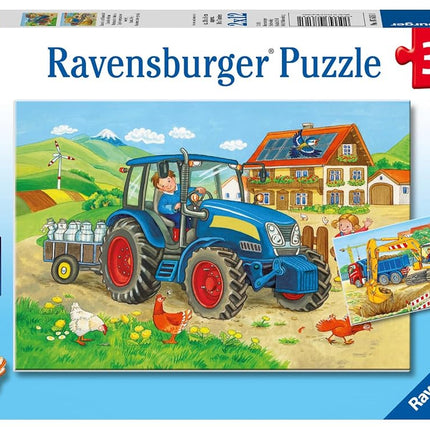 Ravensburger Hard at Work Jigsaw Puzzles for Kids 
