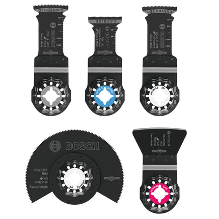 BOSCH OSL005L 5 pc. Starlock® Oscillating Multi-To