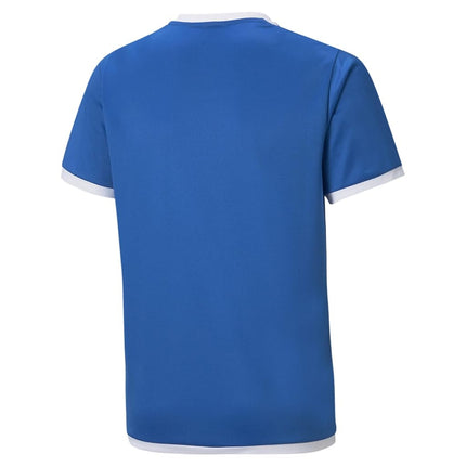 PUMA Unisex Children's Shirt, Electric Blue Lemonade Puma White, XS