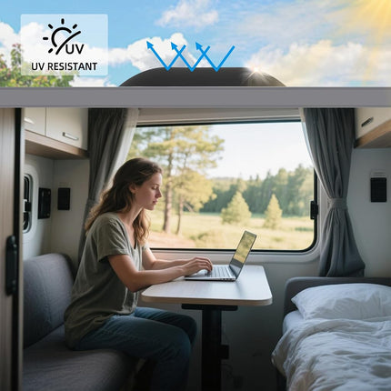 XMK 18" x 34" RV Skylight Replacement Cover Fit 14" x 30" Skylights Opening