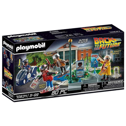 Playmobil Back to the Future 70634 Part II Hoverboard Chase, for Children Ages 5+, Fun Imaginative Role-Play, PlaySets Suitable for Children Ages 4+