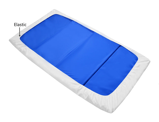 Drap de matelas de garderie 100 % percale de coton avec élastiques aux coins American Baby Company, blanc, 24 x 48 x 4, pour garçons et filles
