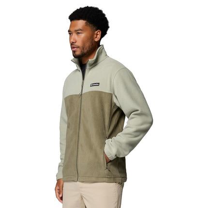 Columbia Men's Steens Mountain Full Zip 2.0, Safari/Stone Green, 5X