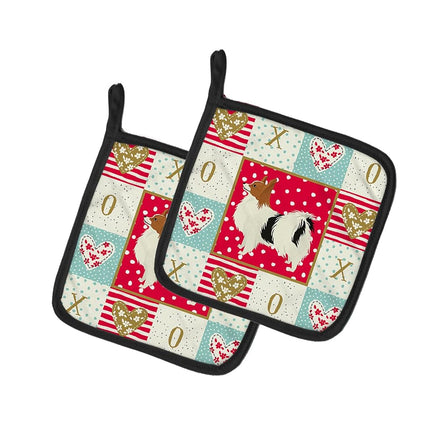 Caroline's Treasures potholders, Multicolor