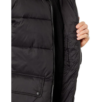 Cole Haan Puffer Jacket Men Can Layer Over Fall and Winter Clothes, Black, XL