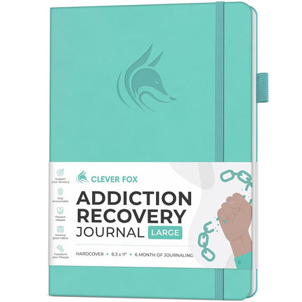 Clever Fox Addiction Recovery Journal, Daily Sobri