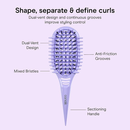 Conair Detangler Curly Hair Brush