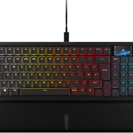 Corsair Vanguard PRO 96 Wired Hall Effect Magnetic Mechanical Gaming Keyboard � 96% Layout, MGX Hyperdrive Switches, 8000Hz Polling, Rapid Trigger, Virtual Stream Deck, SOCD Flashtap, QWERTY US
