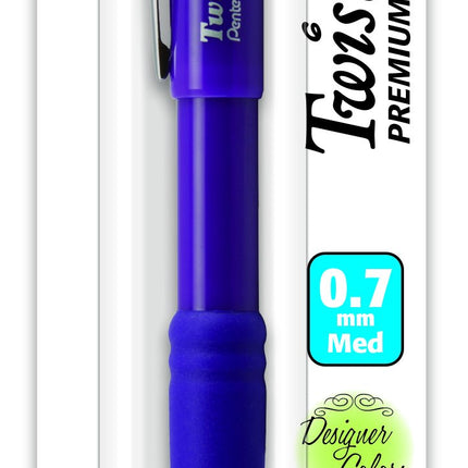 Pentel Twist-Erase III Mechanical Pencil, (0.7mm) 1-Pk - Fashion Colors (QE517FBPM)