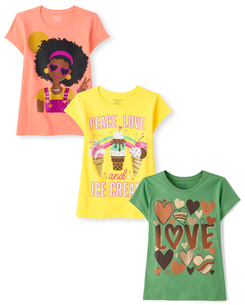 The Children's Place Girls' Kindness, Love, Equali