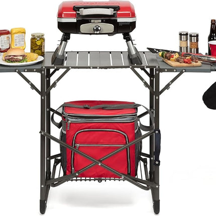 Cuisinart CGS-134BL Grilling Tool Set with Grill Glove, Black (3-Piece)
