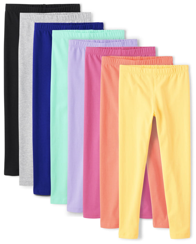 The Children's Place Girls Leggings 8 Pack, French