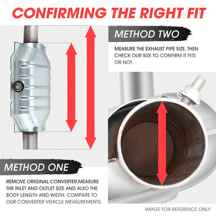 DNA MOTORING Factory Style Catalytic Converter Compatible With Allure Lacrosse 2005-2009 / Grand Prix 2004-2008, 3.8L, 54752,642278, 50358, OEM-CONV-094