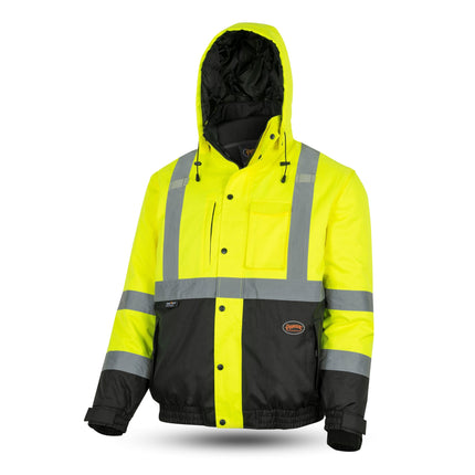 Pioneer Hi Vis 5-in-1 Waterproof Safety Jacket for