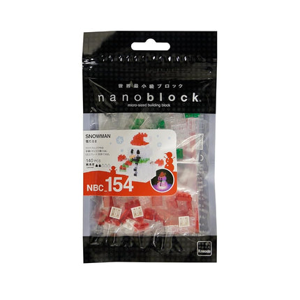 Nano block Snowman 2015 NBC_154