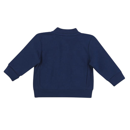 Hanes, Zippin Soft 4-way Stretch Fleece Zip Up Sweatshirt Jacket, Babies and Toddlers, Royalty Blue, 0-6 Months