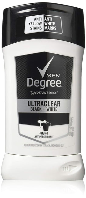 Degree Deodorant 2.7 Ounce Mens Ultra Clear Black 