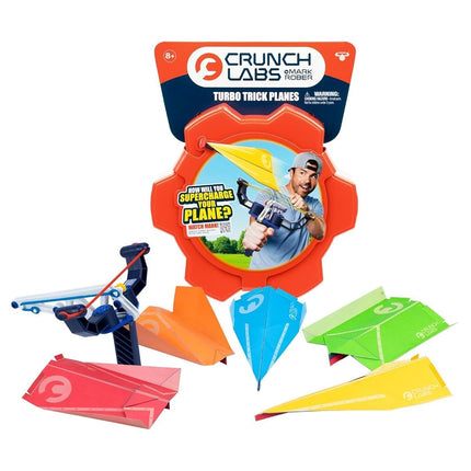 CrunchLabs by Mark Rober, Turbo Trick Paper Airpla