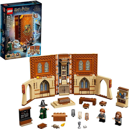 LEGO Harry Potter Hogwarts Moment: Transfiguration Class 76382 Professor McGonagall Room; Collectible Playset, New 2021 (240 Pieces)