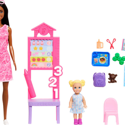 Barbie Careers Teacher Playset with Fashion Doll W