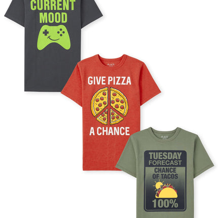 The Children's Place Boys' Gamer Short Sleeve Grap