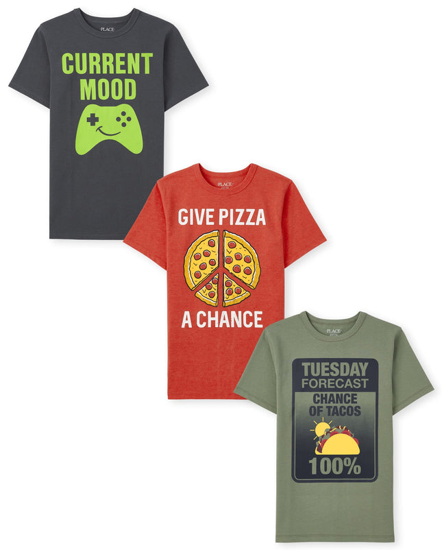 The Children's Place Boys' Gamer Short Sleeve Grap