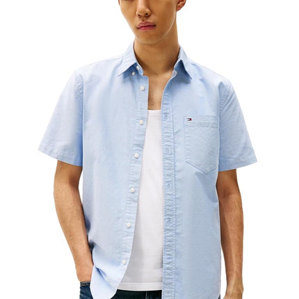 Tommy Hilfiger Short Sleeve Oxford Regular Fit, Me