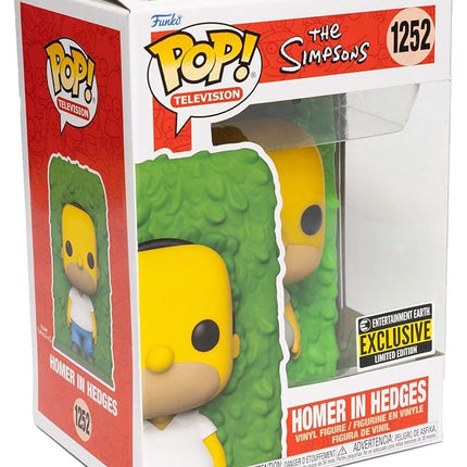 Funko Pop The Simpsons Homer in Hedges Exclusive Vinyl Figure