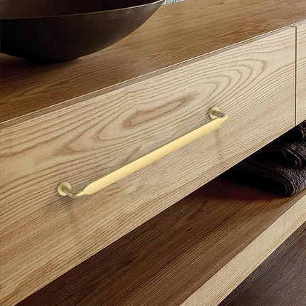 Asidrama 10 Pack 7.5 Inch(192mm) Brushed Gold Kitchen Cabinet Handles, Cabinet Pulls Kitchen Cabinet Hardware for Cupboard Drawer Pulls