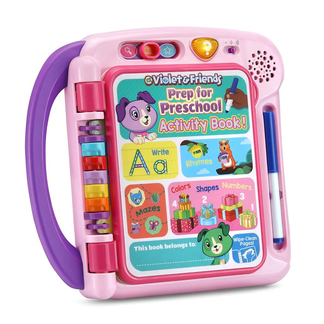 LeapFrog Violet and Friends Activity Book for School - Pink