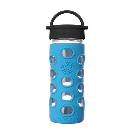 Lifefactory Glass Hydration Bottle Cobalt Blue 350