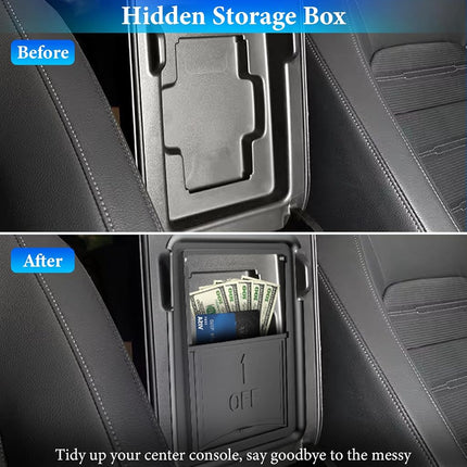 YPHUIKI 3PCS Center Console Organizer for Honda CR-V 2023-2026