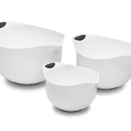 CUISINART CTG-00-3MBW Set of 3 No BPA Mixing Bowls, White