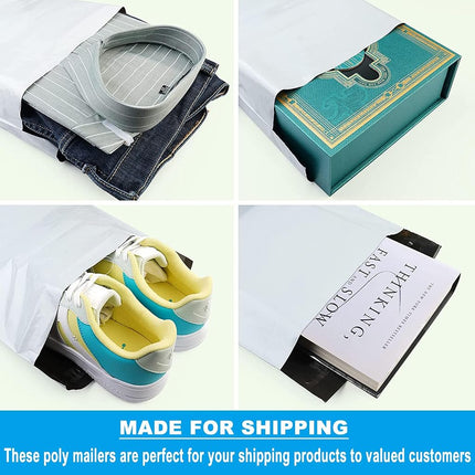 Axidou Poly Mailers 9x12 Inch 1000 Pack, Large Waterproof and Tear Resistant Self Sealing Envelopes, Shipping Bags for Small Business, Package Bags, Shipping Supplies