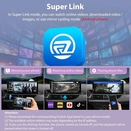 Carpuride W904=904-L Carplay & Android Auto with Dash Cam - 10.26 Inch HD IPS Touch Car Play Screen for Car, 4K Front & 1080P Rear Camera, Loop Recording, Bluetooth Audio, Mirror Link, GPS, Siri