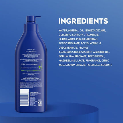 NIVEA Essentially Enriched Body Lotion 16.9 Fluid Ounce