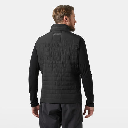 Helly Hansen Mens Crew Insulated Vest 2.0, L, Ebony
