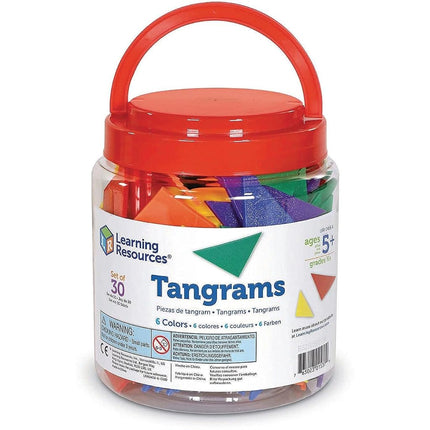 Learning Resources Six-Colour Tangrams