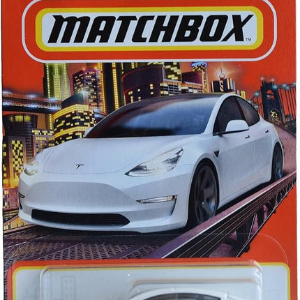 Matchbox Tesla Model 3, White 53/100