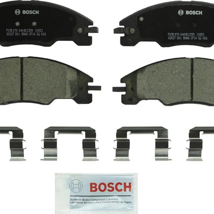 BOSCH BC1339 QuietCast Premium Ceramic Disc Brake Pad Set - Compatible with Select Ford Focus; FRONT