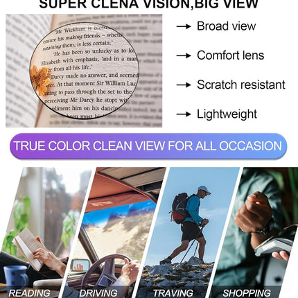 OCCI CHIARI Large Men Reading Glasses +2.25 Stylish Readers Big face +1.0 +1.25 +1.50 +1.75 +2.0 +2.25 +2.5 +2.75 +3.0 +3.5 +4.0 +5.0 +6.0