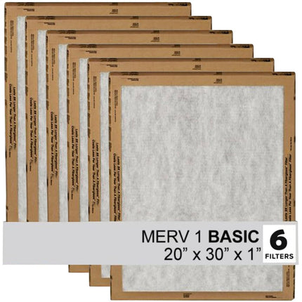 Filtrete 20x30x1 Air Filter, 3M MERV 5 HVAC AC Fur