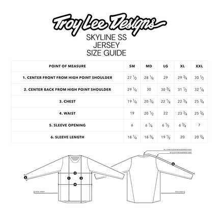 Troy Lee Designs Skyline SS Jersey Unisexo Indefinido - Adulto