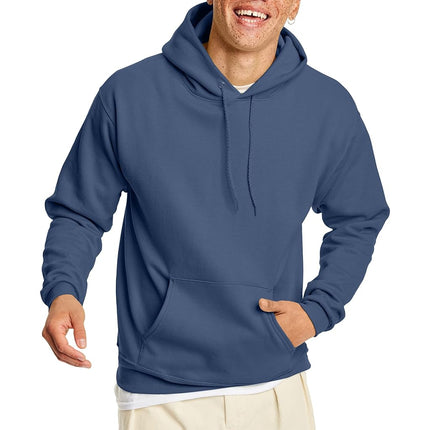 Hanes Men's EcoSmart Hoodie, Midweight Fleece, Pul
