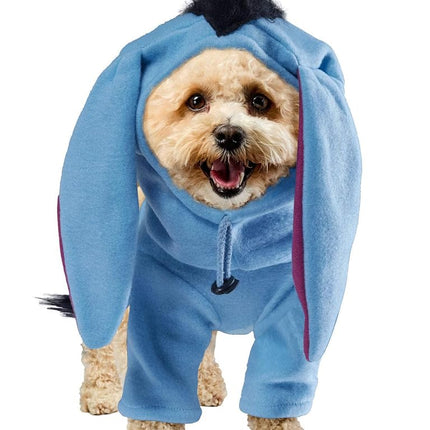 Rubie's unisex adult Disney: Winnie the Pooh Pet Costume, Eeyore Party Goods, Eeyore, S Neck 12 Girth 17 Back 11 US