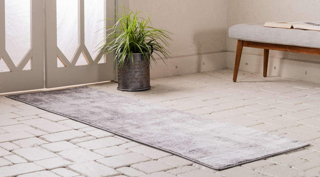 Unique Loom Sofia Collection Traditional Vintage Dark Gray Runner Rug (2' x 10')