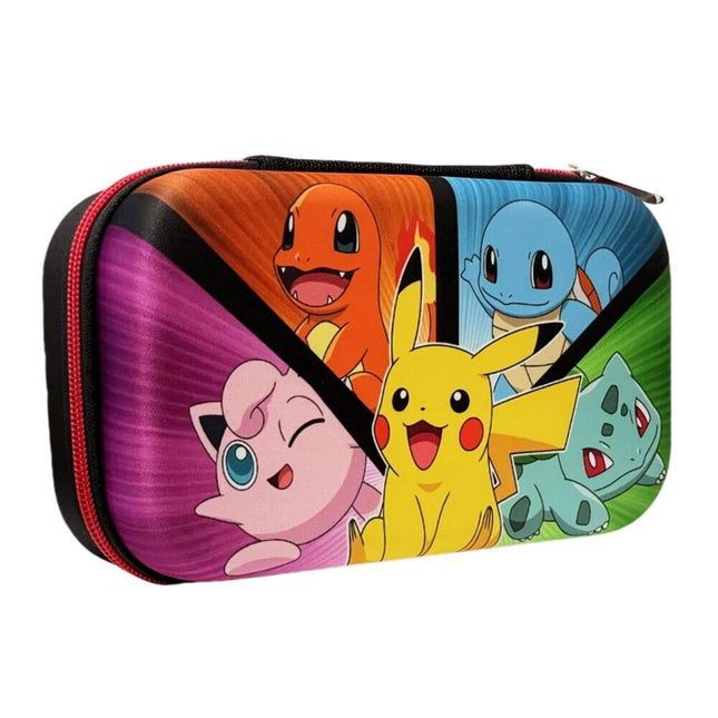 Pokémon Characters Pencil Case with Zipper Closure