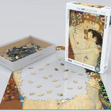 EuroGraphics Mother and Child (Detail) by Gustav Klimt 1000-Piece Puzzle