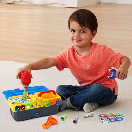 Caja de herramientas de taladro y aprendizaje VTech